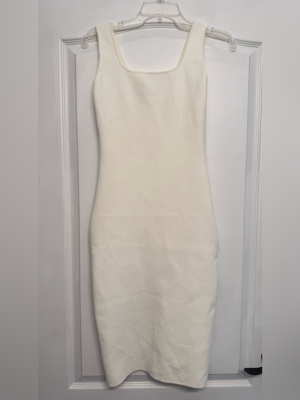 House of Harlow 1960 x REVOLVE Compression Rib Knit Midi Dress Ivory XS